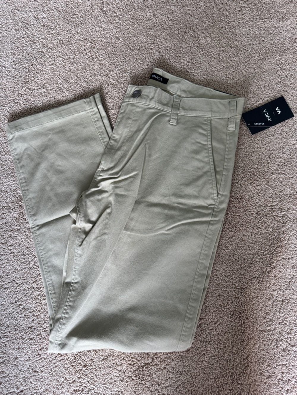 RVCA Men’s Olive Chino Pants